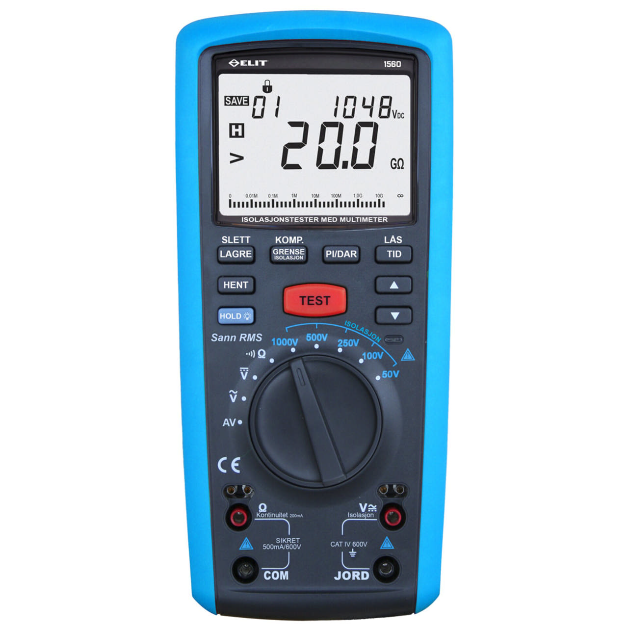 ELIT 1560, 200mA kontinuitet